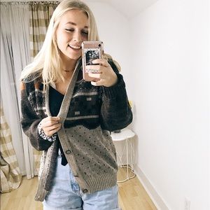 Soft Hazelnut Funky Cardigan